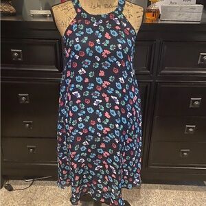 Betsey Johnson Black Floral Dress